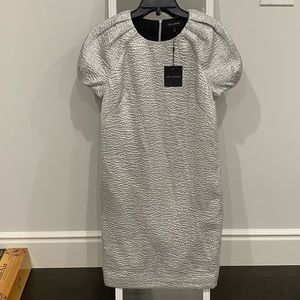 St. John silver dress